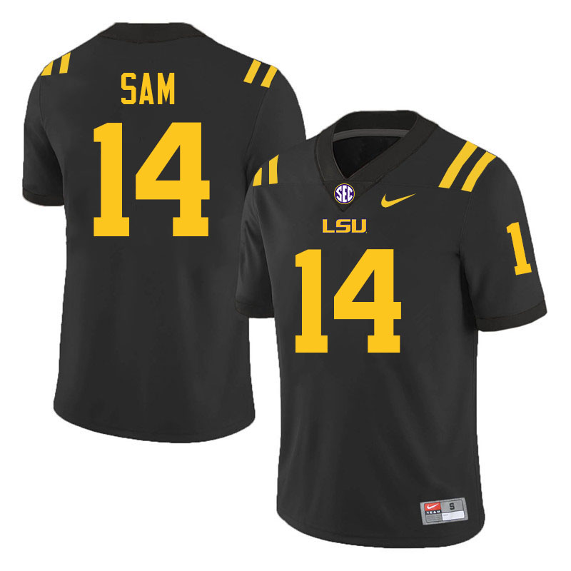 Andre Sam LSU Tigers Jersey,Louisiana State University Tigers Football Jersey-Black